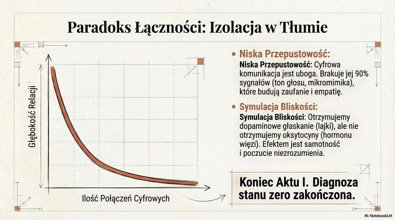 Pozorna łączność i izolacja emocjonalna